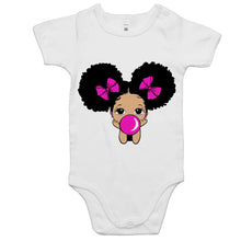 Load image into Gallery viewer, Melanin Poppin Bright Baby Onesie Romper
