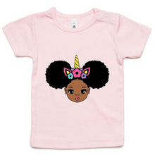 Load image into Gallery viewer, Aafro Puff Unicorn - Infant Tee
