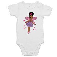 Load image into Gallery viewer, The Purple Fairy Baby Onesie Romper

