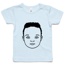 Load image into Gallery viewer, Aafro Boy Silhouette Infant Tee
