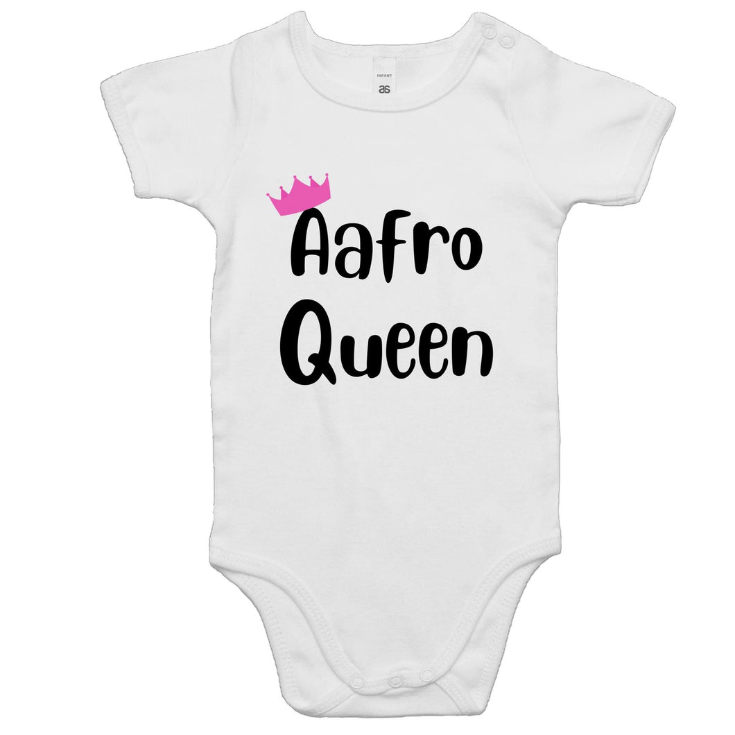 Aafro Queen Crown Baby Onesie Romper