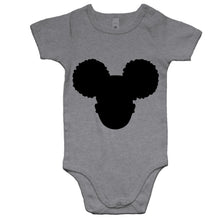 Load image into Gallery viewer, Aafro Puff Silhouette Baby Onesie Romper
