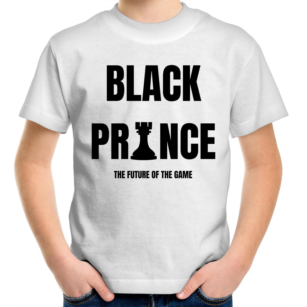 Black Prince Chess Kids/Youth Crew T-Shirt