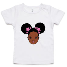 Load image into Gallery viewer, Aafro Puff Stars Infant Tee
