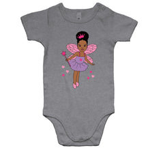 Load image into Gallery viewer, The Purple Fairy Baby Onesie Romper
