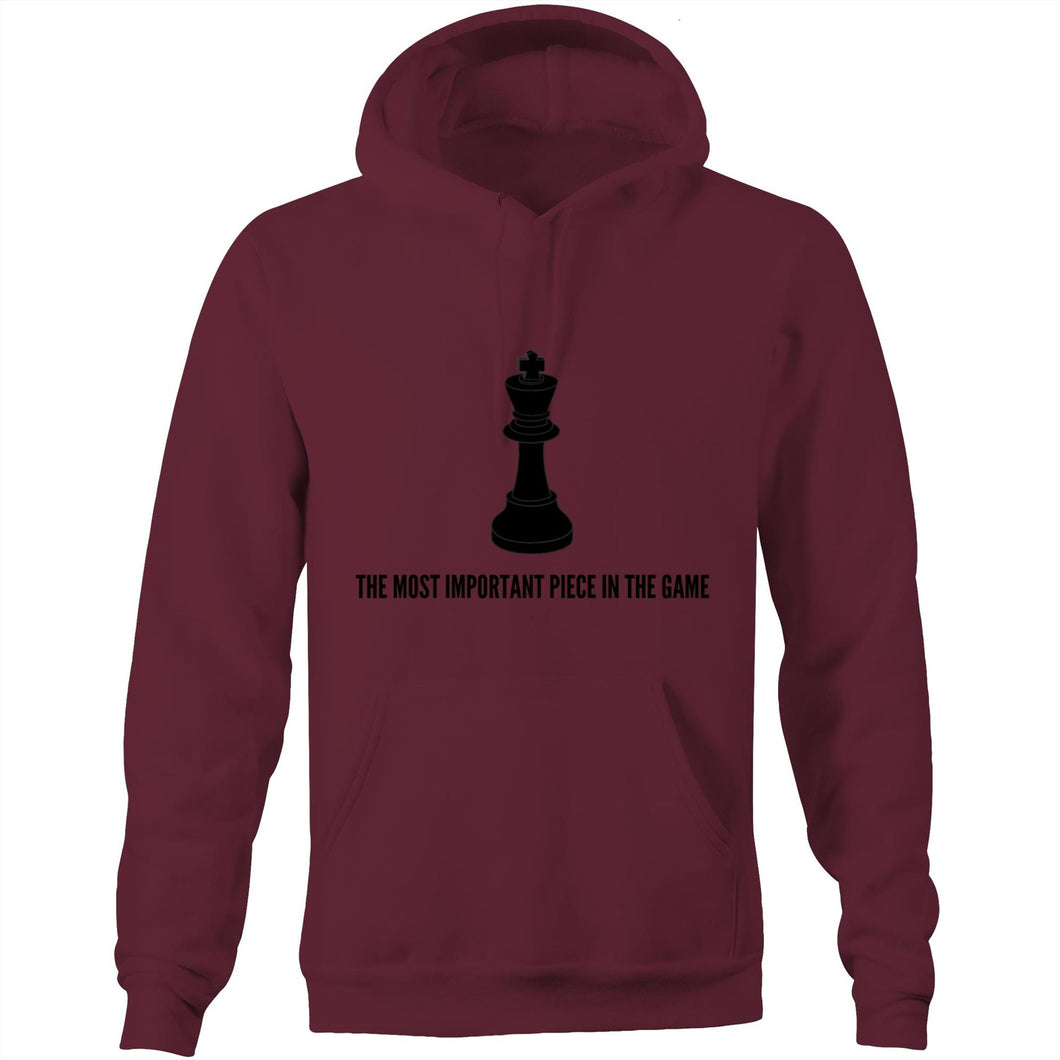 Adult Hoodie - Black King Chess