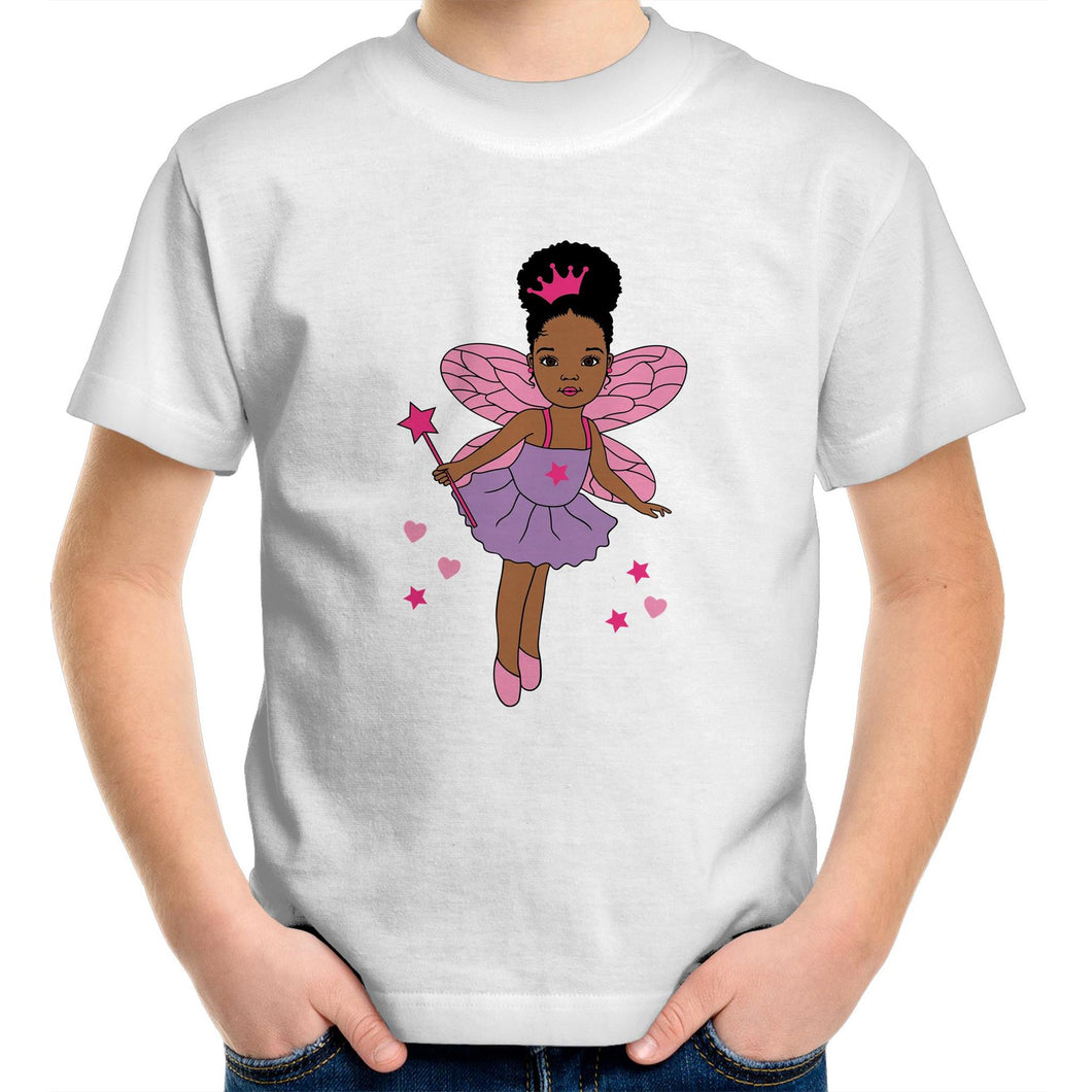 The Purple Fairy Kids/Youth Crew T-Shirt