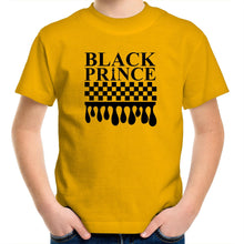 Load image into Gallery viewer, Black Prince Kids/Youth Crew T-Shirt - COLOUR
