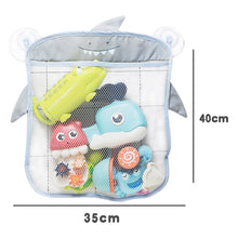 Load image into Gallery viewer, Baby Bath Toys Cute Duck Frog Mesh Net Toy Storage Bag Strong Suction Cups Bath Game Bag Bathroom Organizer Water Toys for Kids
