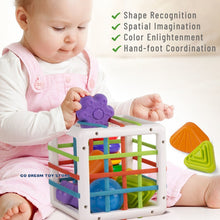 Load image into Gallery viewer, New Colorful Shape Blocks Sorting Game Baby Montessori Learning Educational Toys For Children Bebe Birth Inny 0 12 Months Gift
