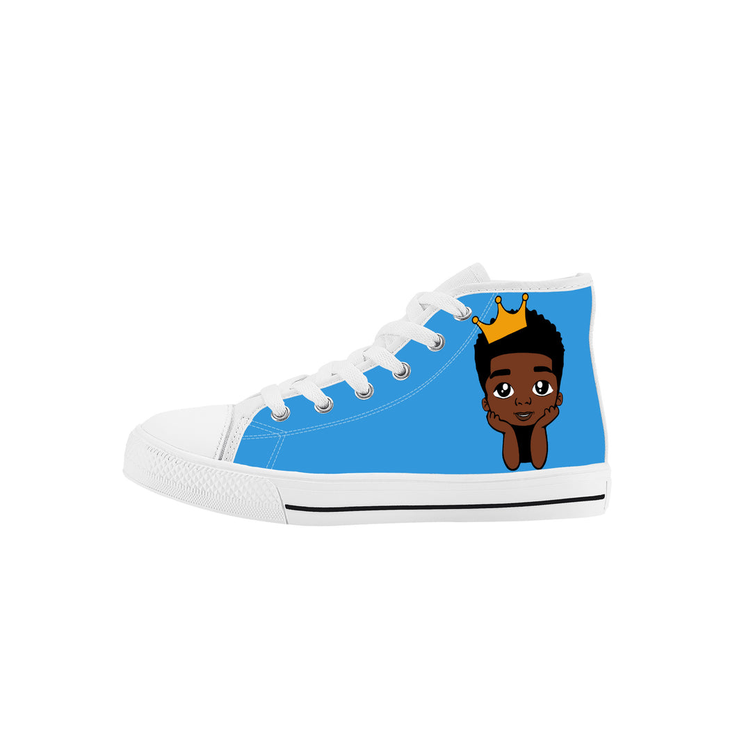 Aafro King Kids High Top Canvas Shoes