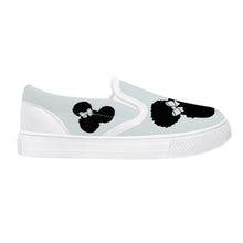 Load image into Gallery viewer, Aafro Puff Silhouette  Kids Slip-on shoes - White
