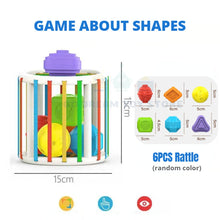 Load image into Gallery viewer, New Colorful Shape Blocks Sorting Game Baby Montessori Learning Educational Toys For Children Bebe Birth Inny 0 12 Months Gift
