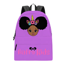 Load image into Gallery viewer, Cotton Backpack - Aafro Kids Unicorn
