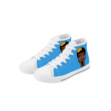 Load image into Gallery viewer, Aafro King Kids High Top Canvas Shoes
