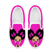 Load image into Gallery viewer, Melanin Popping Bright Kids Slip-on shoe
