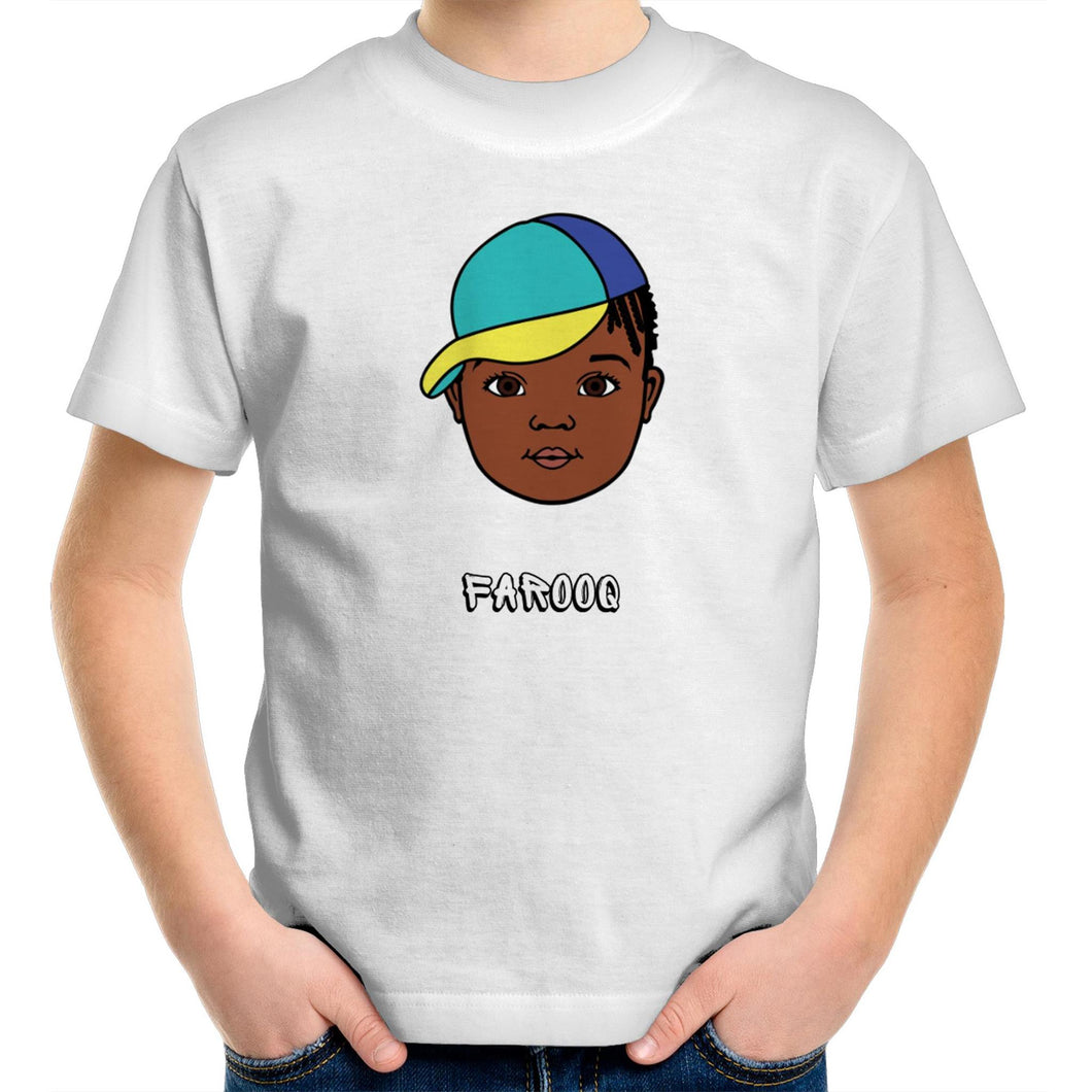 CUSTOM Kids Crew T-Shirt - Farooq