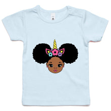 Load image into Gallery viewer, Aafro Puff Unicorn - Infant Tee
