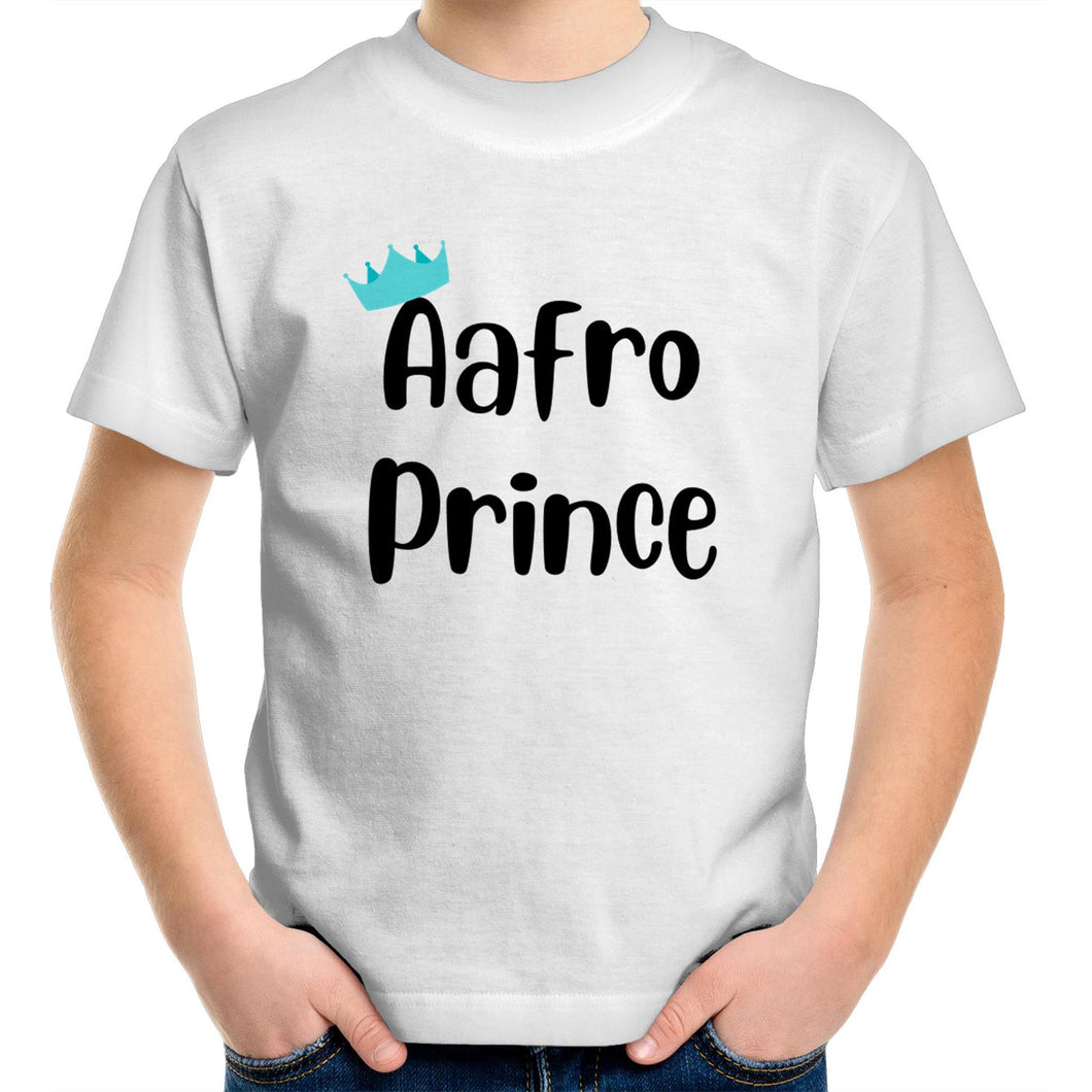 Aafro Prince Kids/Youth Crew T-Shirt