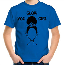 Load image into Gallery viewer, You Glow Girl Kids/Youth Crew T-Shirt - COLOUR
