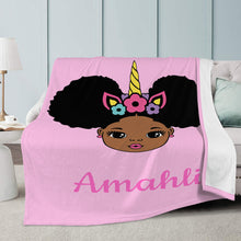 Load image into Gallery viewer, Blanket CUSTOM - Contact us BEFORE ordering for your personalised design
