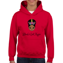 Load image into Gallery viewer, Kids Pullover Hoodie - Aafro Unicorn BGM
