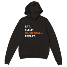 Load image into Gallery viewer, Pullover Hoodie - EAT.SLEEP.BALL.REPEAT
