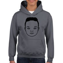 Load image into Gallery viewer, Kids Pullover Hoodie - Aafro Boy Silhouette
